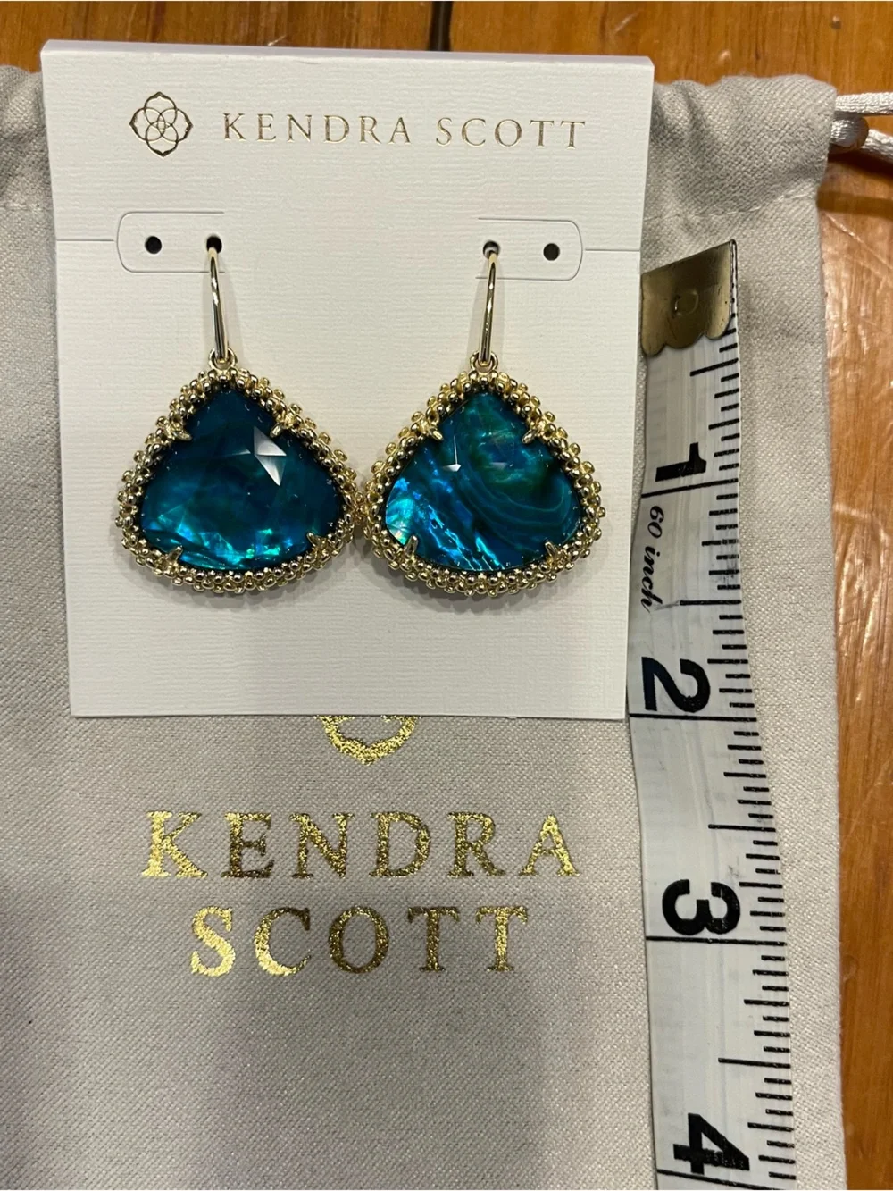 Kendra Scott Framed Kendall Large Drop Earrings